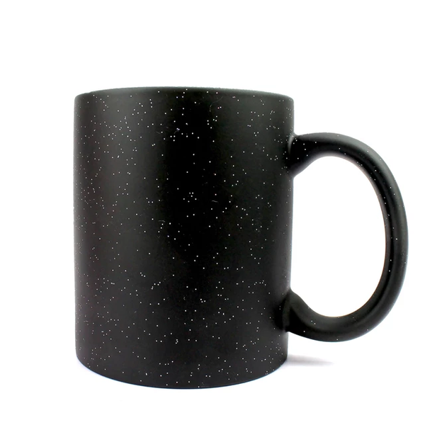 11oz Sublimation Glitter Magic Change Coffee Mug Blank