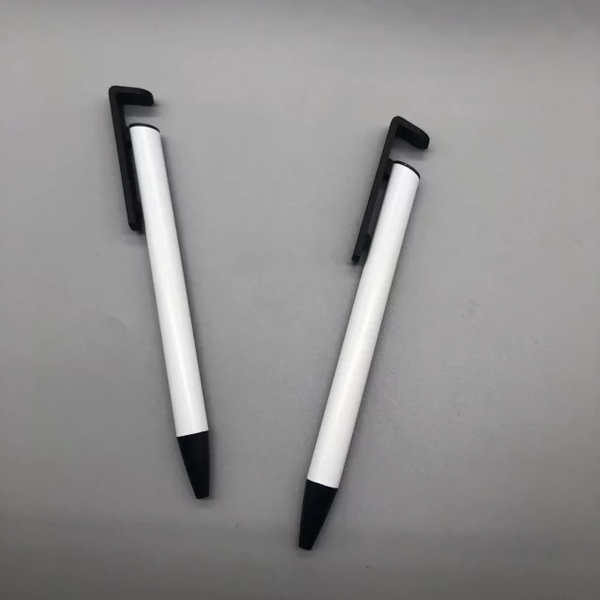 Sublimation Blank Ballpoint Pen with Phone Stabilizing Top